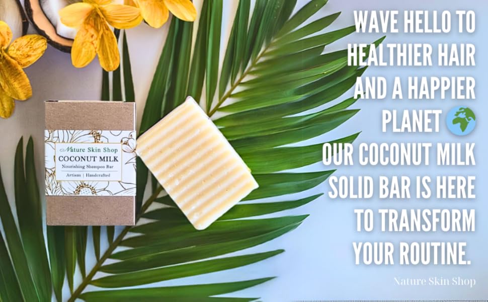 Coconut Milk Shampoo Bar