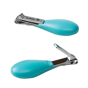 easy grip handle, stainless steel, trimmers, diaper bag items, clipping, grip extension, nursery