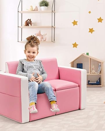 2 in 1 Kids sofa Chair
