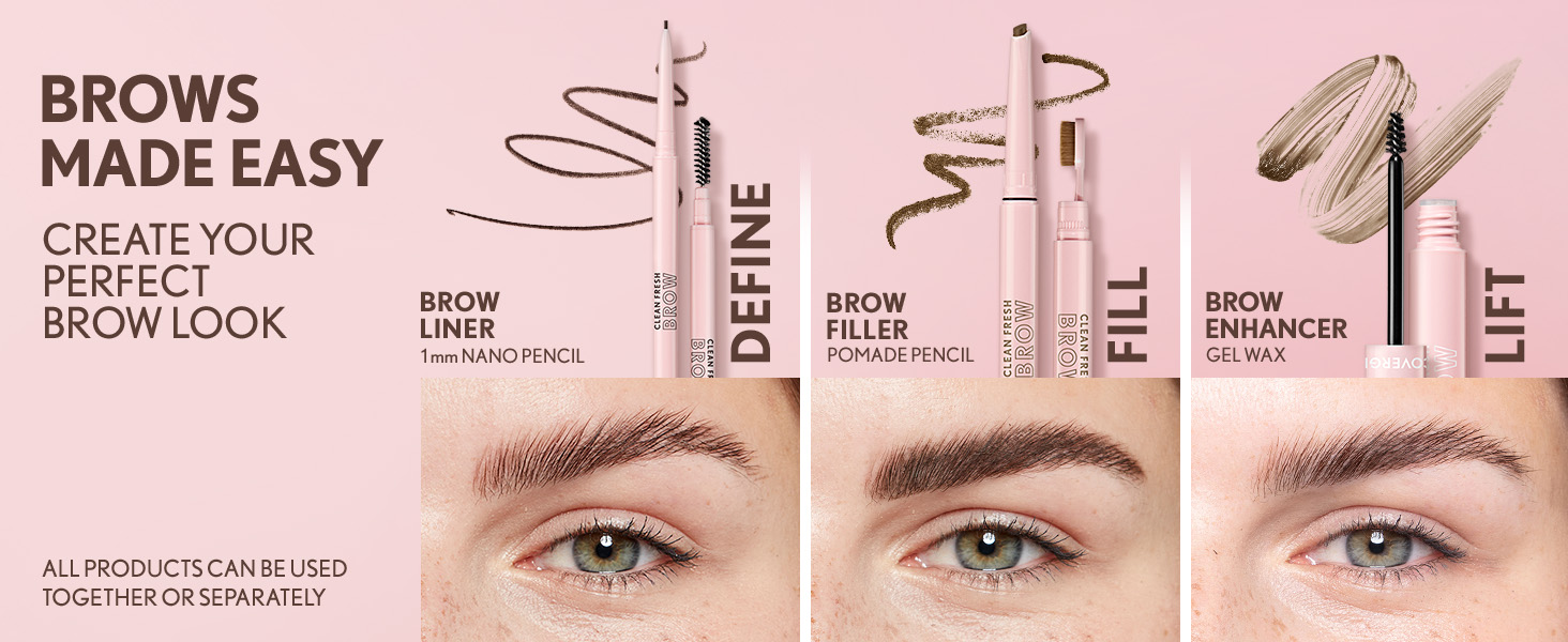 clean fresh brow
