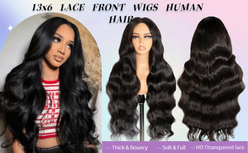 13x6 Lace Front Wigs Human Hair