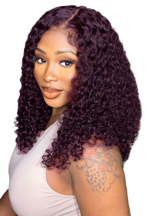 Dark Purple Wig