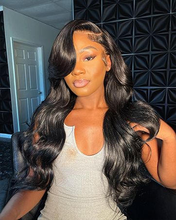 body wave lace front wigs human hair