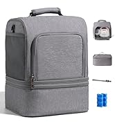 NCVI Breast Pump Bag, Backpack Compatible with Spectra S1, S2, Medela, Double Layer Separable Bre...