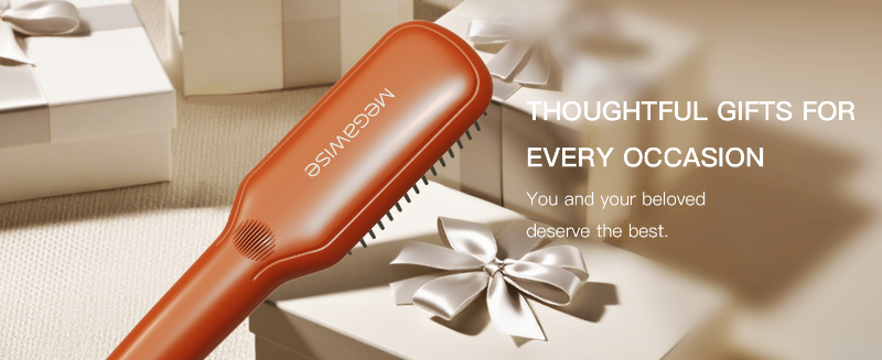 hair straigtener brush
