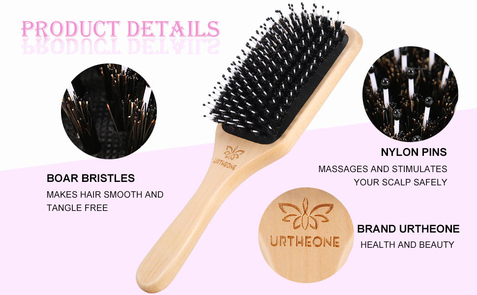 boar bristle brush