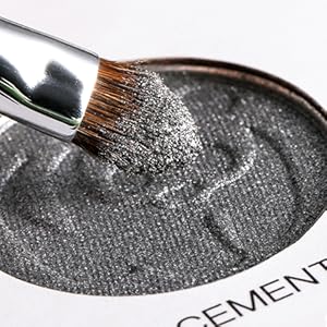 9 Colors Gray Smokey Eyeshadow Palette,Matte Pearlescent Glitter Eyeshadow Makeup