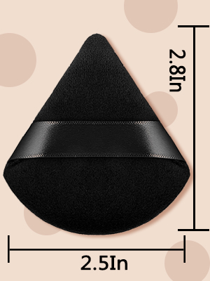 Triangle Makeup Powder Puff