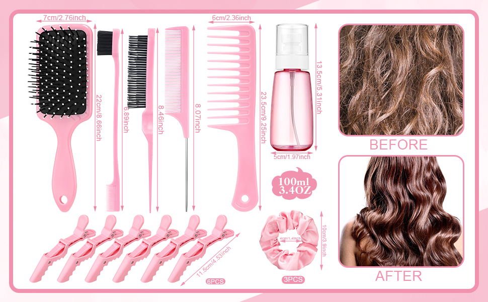 Slick Back Hair Brush