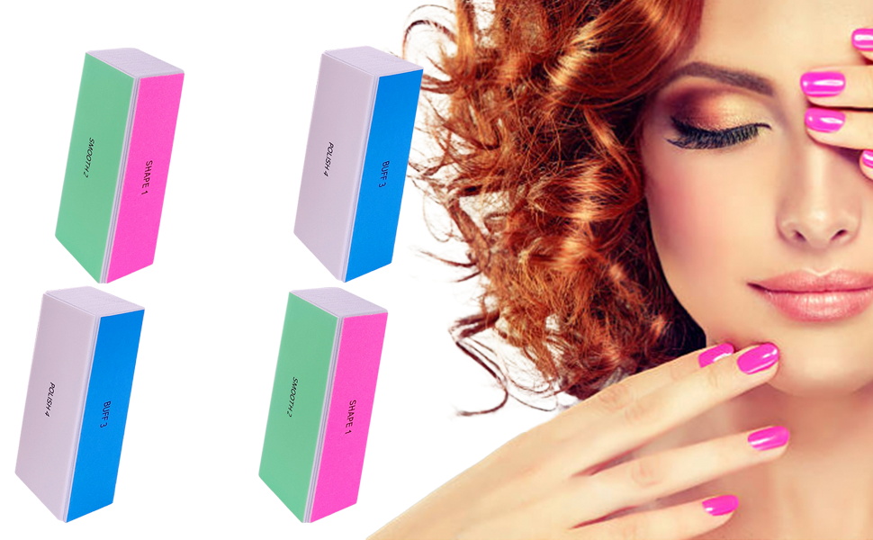 4 way nail buffer blocks