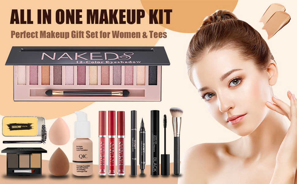 all in one makeup kit