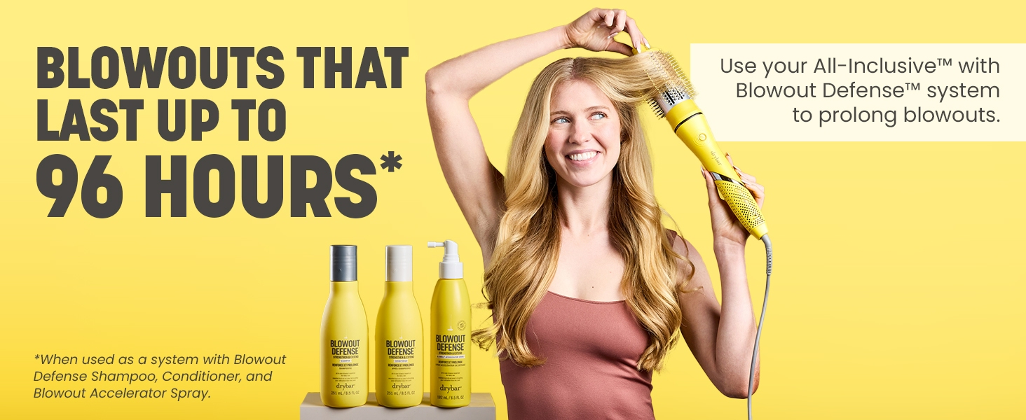 blowouts that last up to 96 hours. salon-quality long-lasting blowout at home