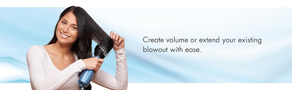 Oval Hot Air Brush