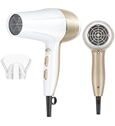 CONFU Hair Dryer, Blow Dryer with Ionic Conditioning,Lightweight Hair Dryer for Home and Travel, ...