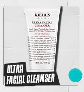 Kiehl's Ultra Facial Cleanser, a lightweight foaming facial cleanser