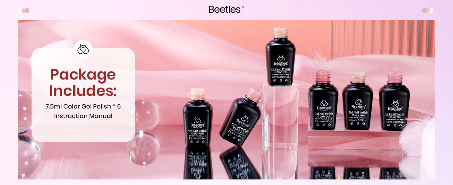 Beetles jelly Gel Nail Polish Set