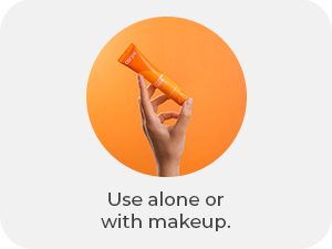 use alone or with makeup