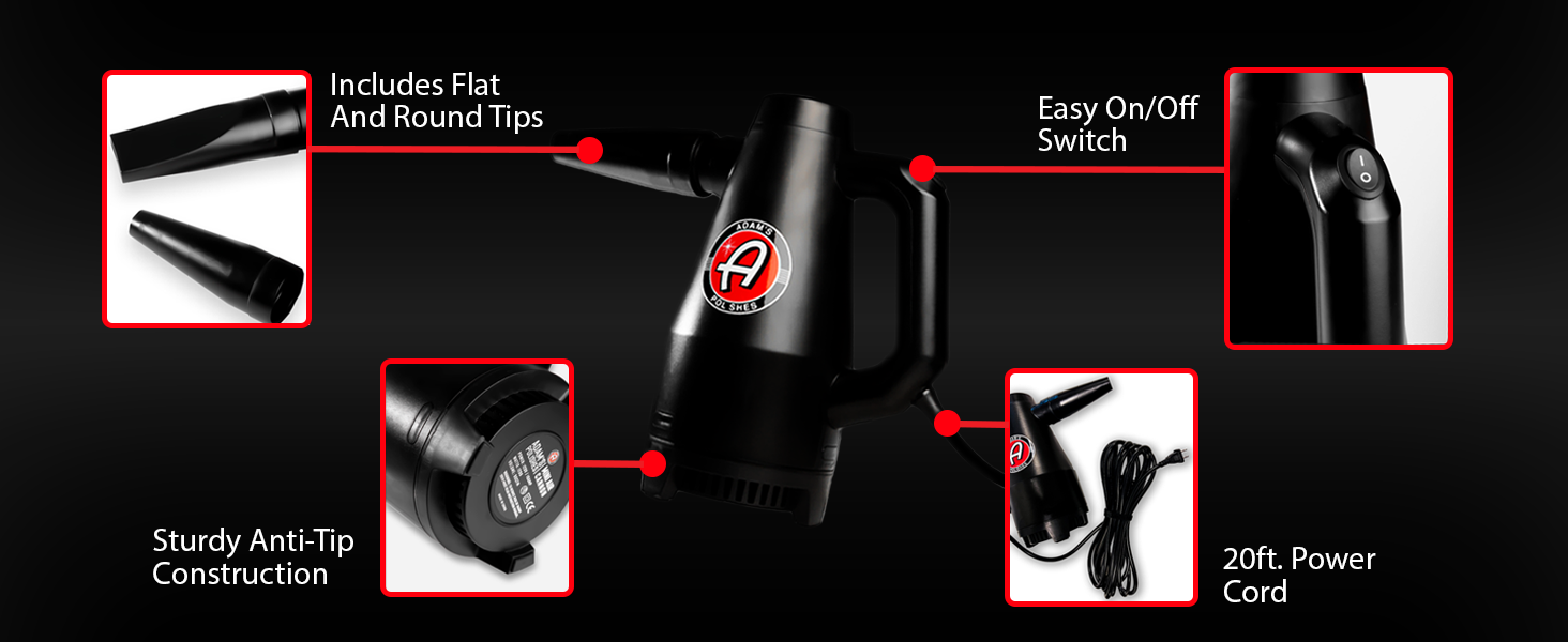 handheld mini air cannon car dryer blower