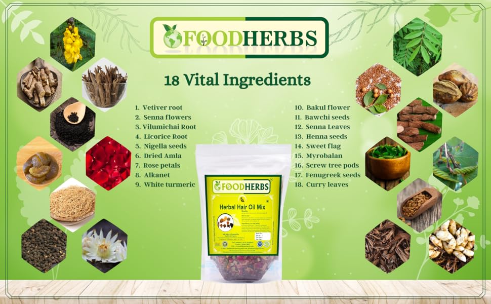 herbal hair oil mix, herbs for hair growth, hair herbs, ayurvedic herbs for hair growth