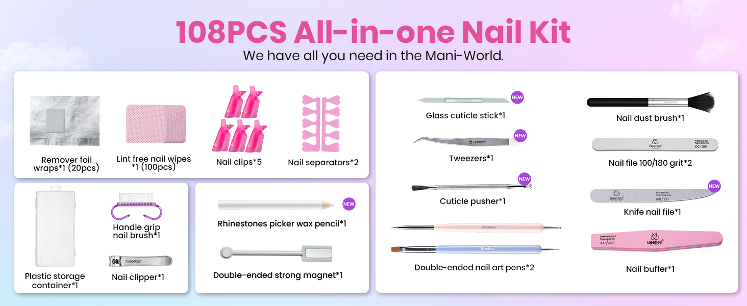 Gel Nail Polish kit