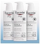 Eucerin Baby Wash & Shampoo 3 pack