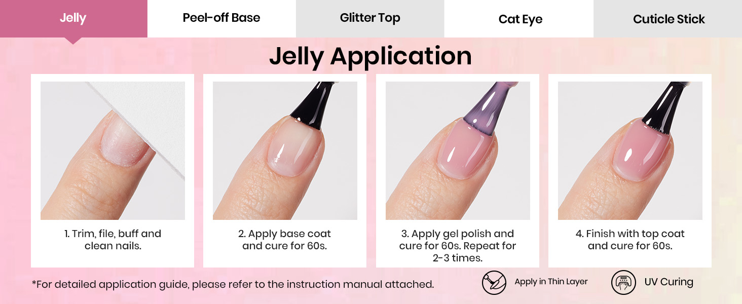 Gel Nail Polish Set