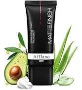 Afflano Color Changing White Foundation Full Coverage, Weighless Face White Base Eyeshadow Base P...