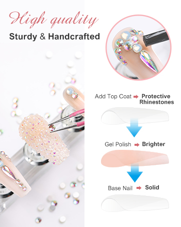 ombre french press on nails
