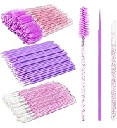300 PCS/Sets Eyelash Extension Supplies Disposable Micro Swab Brush Match Eyebrow Spoolie Lip Bru...
