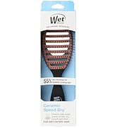 Wet Brush Ceramic Speed Dry Hair Brush, Black - Vented Design & Soft HeatFlex Bristles Are Blow D...