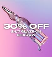 URBAN DECAY 24/7 Glaze-On Liquid Eyeshadow, Crease-resistant, Glitter Eye Makeup with Built-in Br...