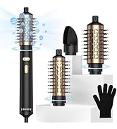 Rotating Blow Dryer Brush,3 in 1 Rotating Hair Dryer Brush Spinning with Detachable Brush(2