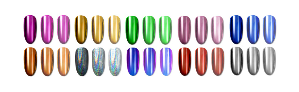 Chrome Nail Powder