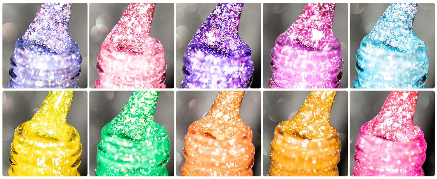 BURANO Reflective Glitter Gel Polish-4-4