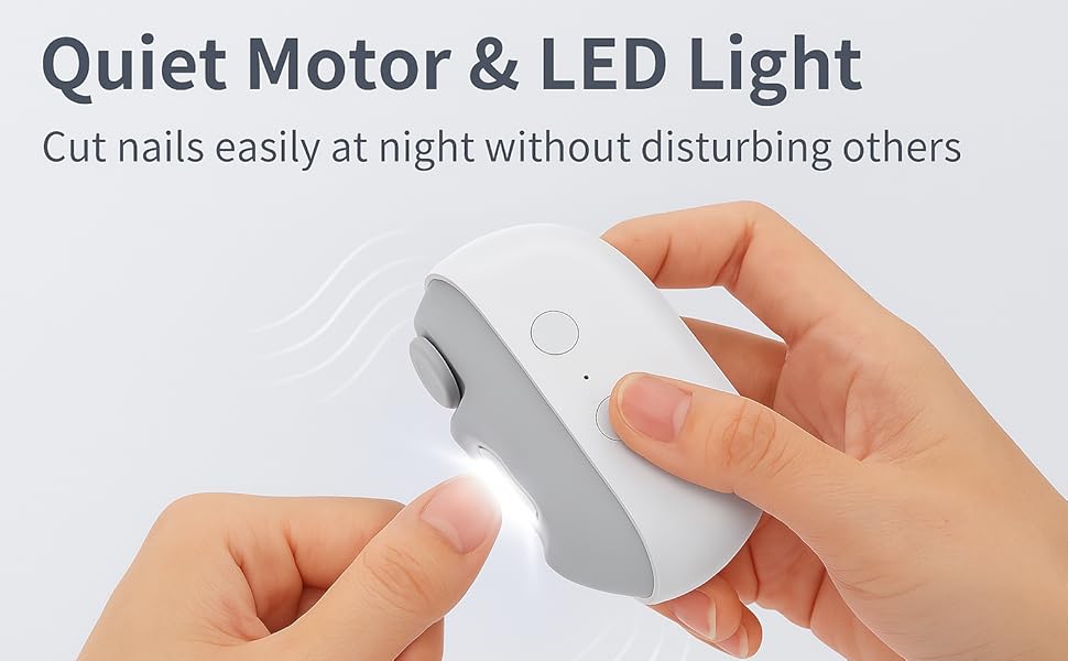 Quiet Motor & LED Light