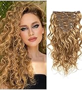curly clip in hair extensions