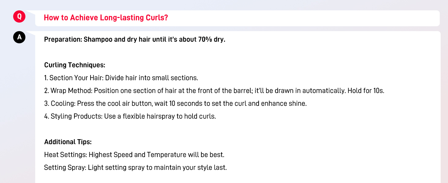 air curler