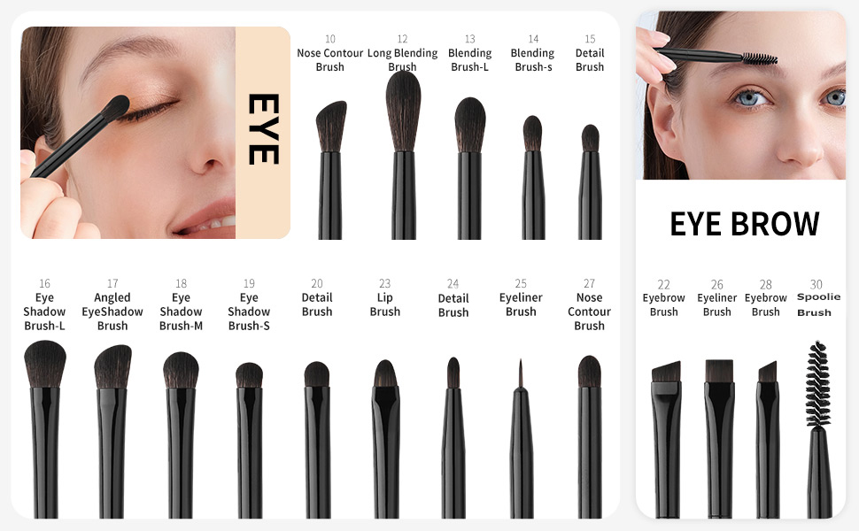 make up brushes
