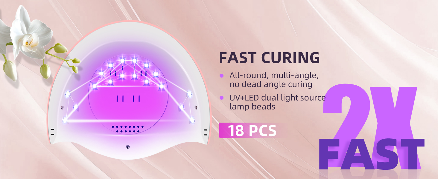 led nail lamp uv nail light nail dryer for regular polish nail lamps for gel polish