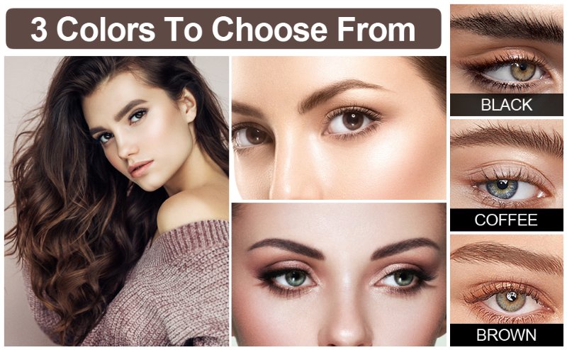 diy your eyebrows and eyelashes