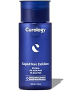 Curology Liquid Pore Exfoliant, 2% BHA Salicylic Acid, 8% AHA/PHA Lactic Acid, and 1% Zinc PCA, B...