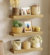 floating shelves