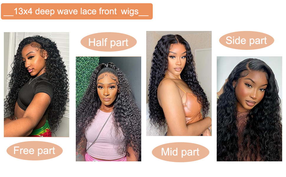 Lace Front Wig Detail