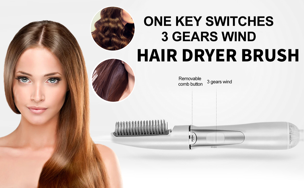 Hair Dryer Brush Blow Comb