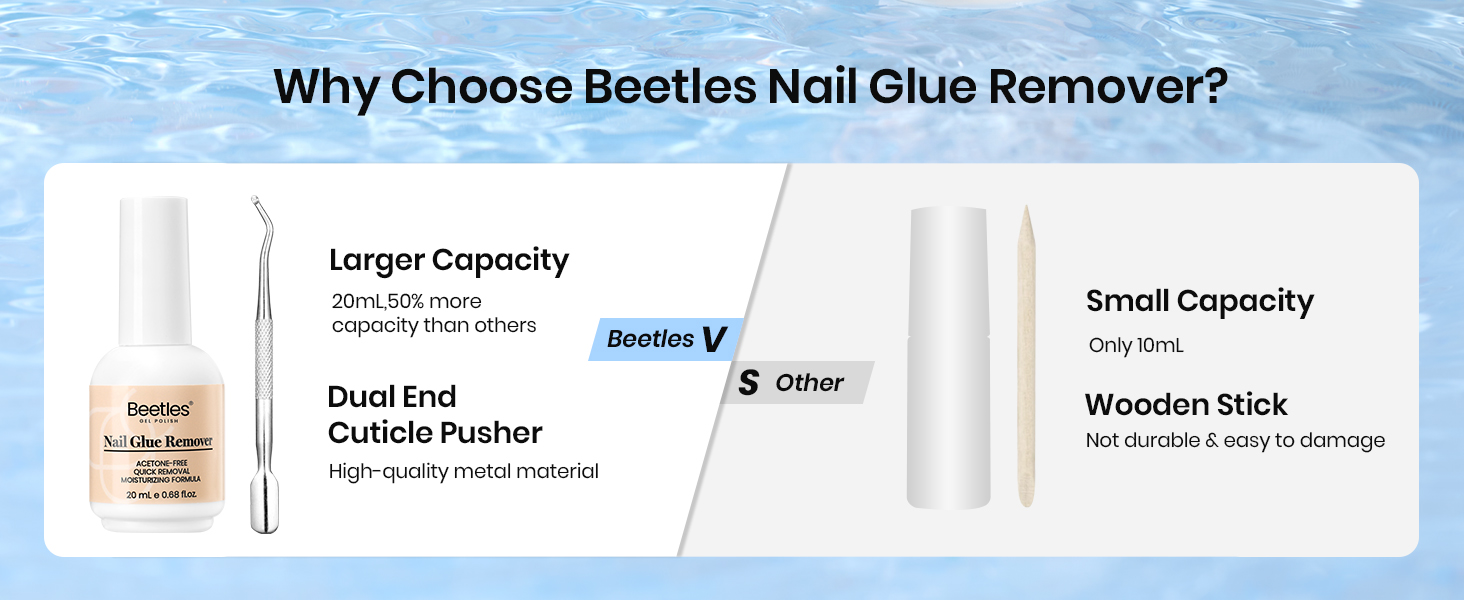 Beetles quick glue remover