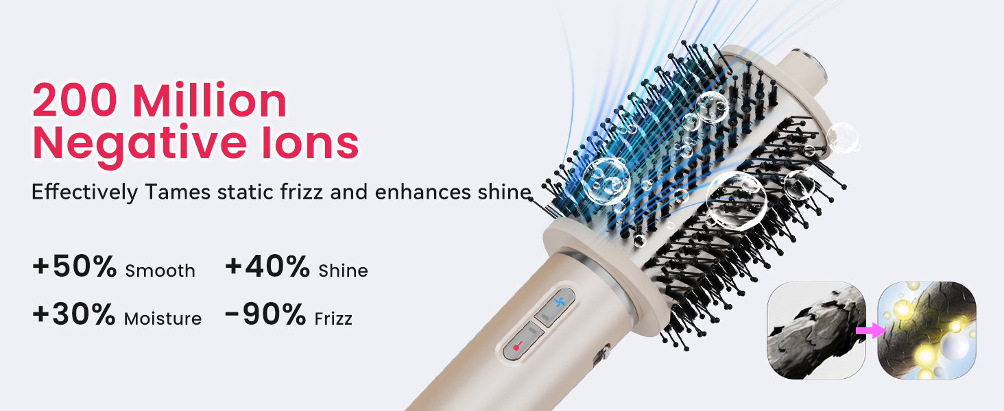 hot air blowout hair blow out dry dryer brush volumizer blow dryer