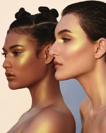 highlighter face makeup