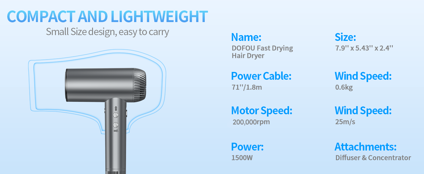 blow dryer with diffuser