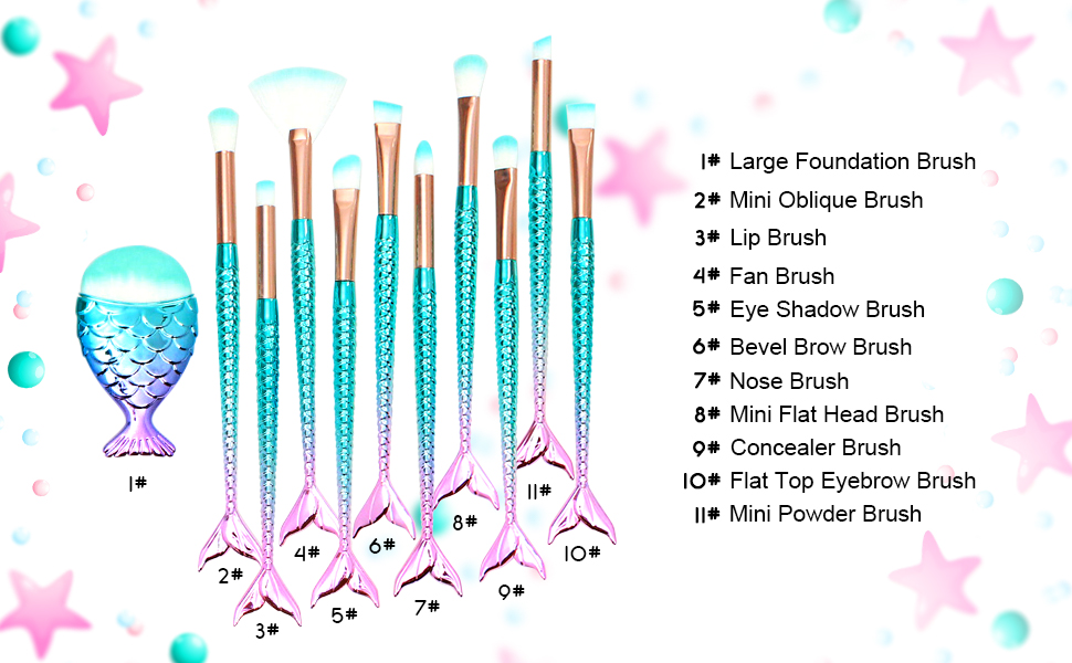 Makeup Brushes for Girl