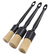 3PCS Boar Hair Detail Brushes